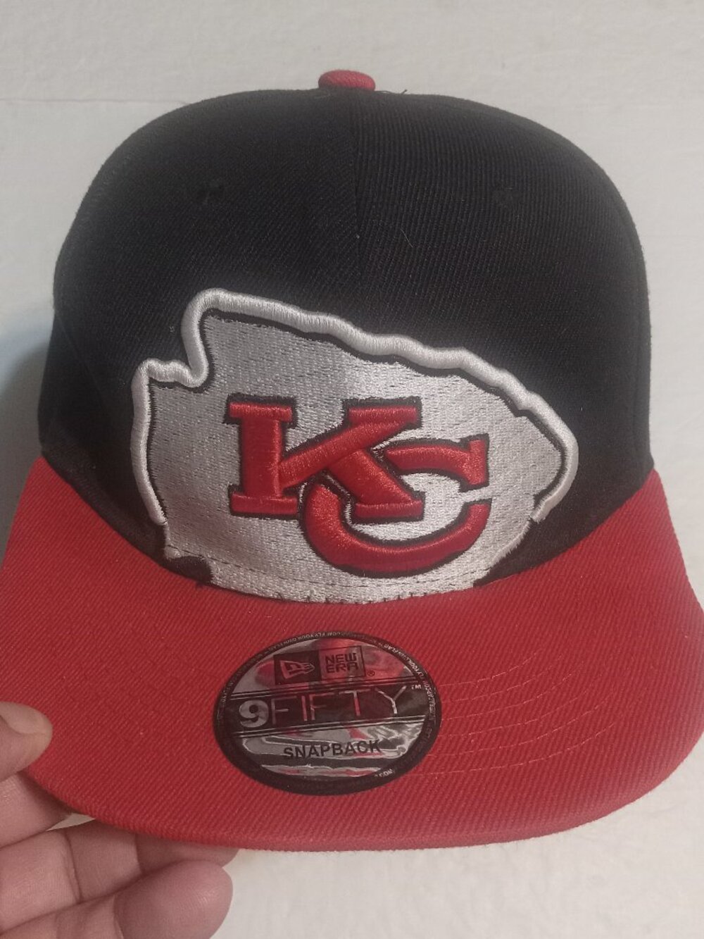 New Era 9Fifty KC Chiefs NFL Vintage Collection Snapback Hat/Cap OSFM